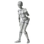 S.H.Figuarts Body-Chan -Sports- Edition Wire Frame (Gray Color Ver.)